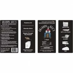 Mouse Pest Repellent Pouches (4-Pack) by GRANDPA GUS'S -Pest Control Sales grandpa gus s animal repellents gmm 4 50 az 1f 1000