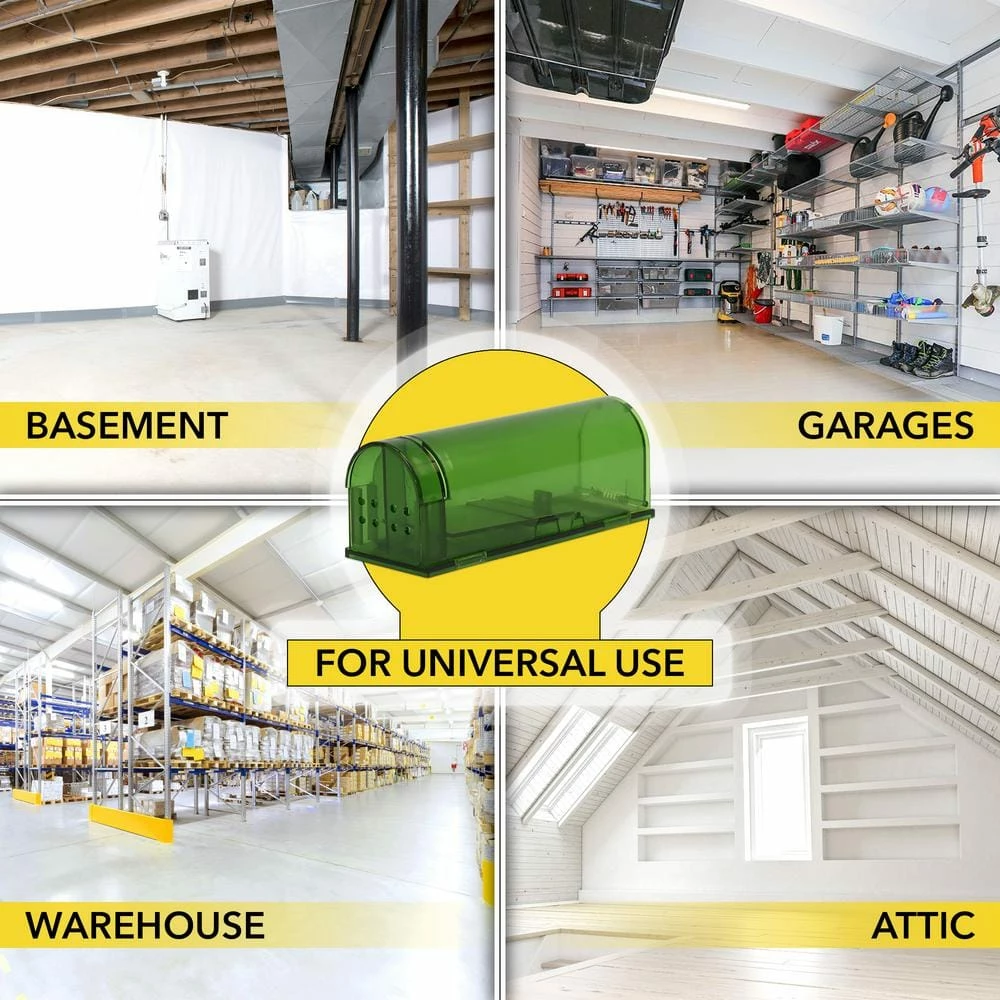 Catch and Release Humane Mouse Trap (2-Pack) by Harris 6 Catch and Release Humane Mouse Trap (2-Pack) by Harris - Image 4