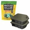 Mouse Killer Bars and Locking Rat and Mouse Refillable Bait Station Value Pack by Harris 2 Mouse Killer Bars and Locking Rat and Mouse Refillable Bait Station Value Pack by Harris -Pest Control Sales harris bait stations 2ratbox mbars20 64 1000