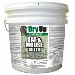 4 lbs. Dry Up Rat and Mouse Killer Pellets (4 oz. 16-Pack) by Harris