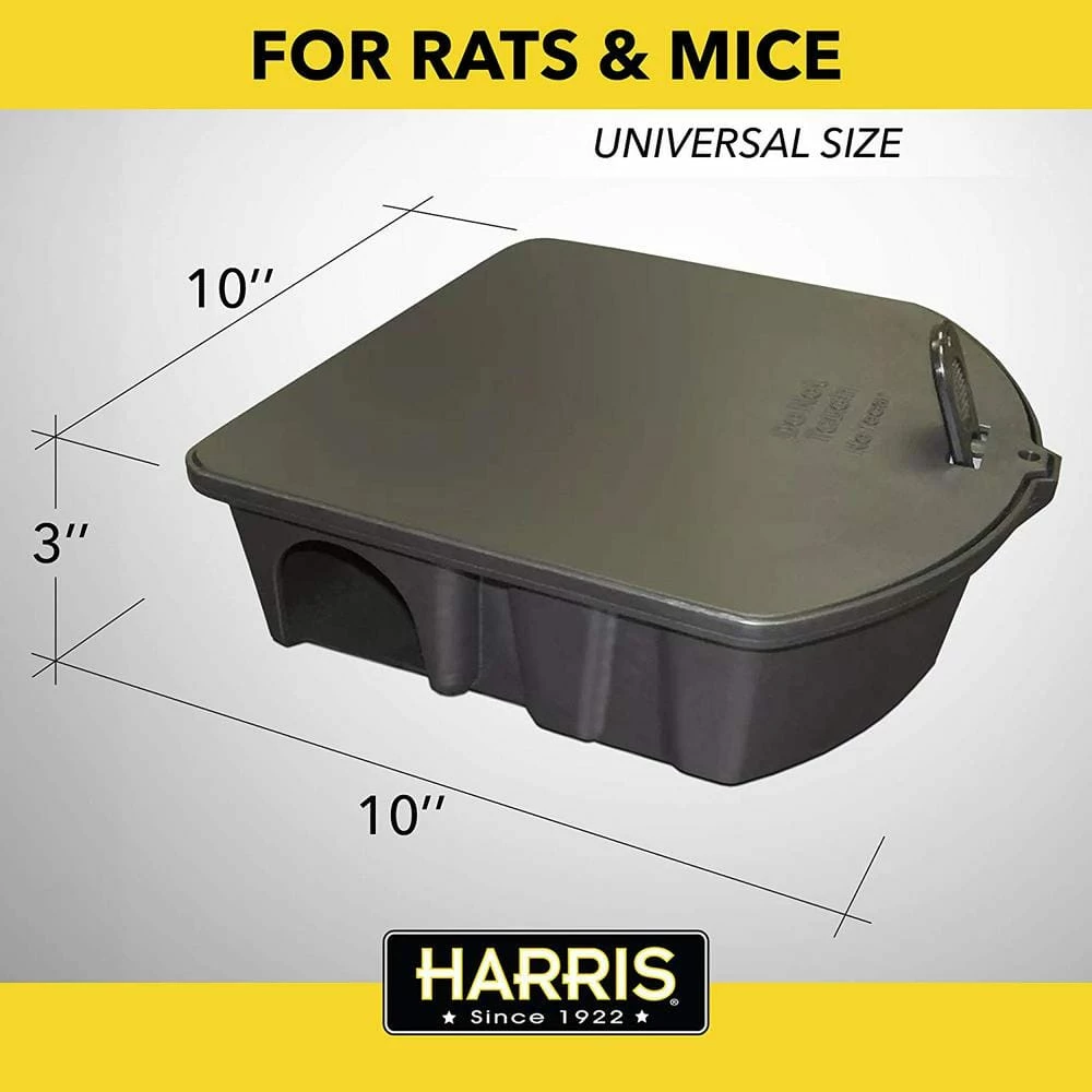 Rat and Mouse Bait Station by Harris 4 Rat and Mouse Bait Station by Harris - Image 2