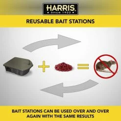 Rat and Mouse Bait Station by Harris 13 Rat and Mouse Bait Station by Harris -Pest Control Sales harris bait stations ratbox fa 1000