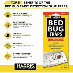 Large Bed Bug Kit by Harris -Pest Control Sales harris bug killer spray bbkit lgvp 1f 1000