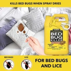 Large Bed Bug Kit by Harris -Pest Control Sales harris bug killer spray bbkit lgvp 4f 1000