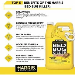 Large Bed Bug Kit by Harris -Pest Control Sales harris bug killer spray bbkit lgvp a0 1000