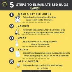 Large Bed Bug Kit by Harris -Pest Control Sales harris bug killer spray bbkit lgvp fa 1000