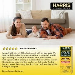 6 oz. Famous Roach Tablets by Harris -Pest Control Sales harris insect killer granules hrt 6 31 1000
