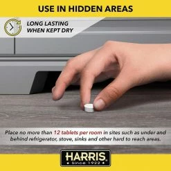 6 oz. Famous Roach Tablets by Harris -Pest Control Sales harris insect killer granules hrt 6 4f 1000