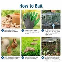 X-Small 1-Door Professional Live Animal Cage Trap for Rat, Squirrel, Chipmunk, and Weasel by Havahart -Pest Control Sales havahart animal traps 0745 44 1000