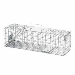Medium 1-Door Professional Live Animal Cage Trap for Rabbit and Skunk by Havahart
