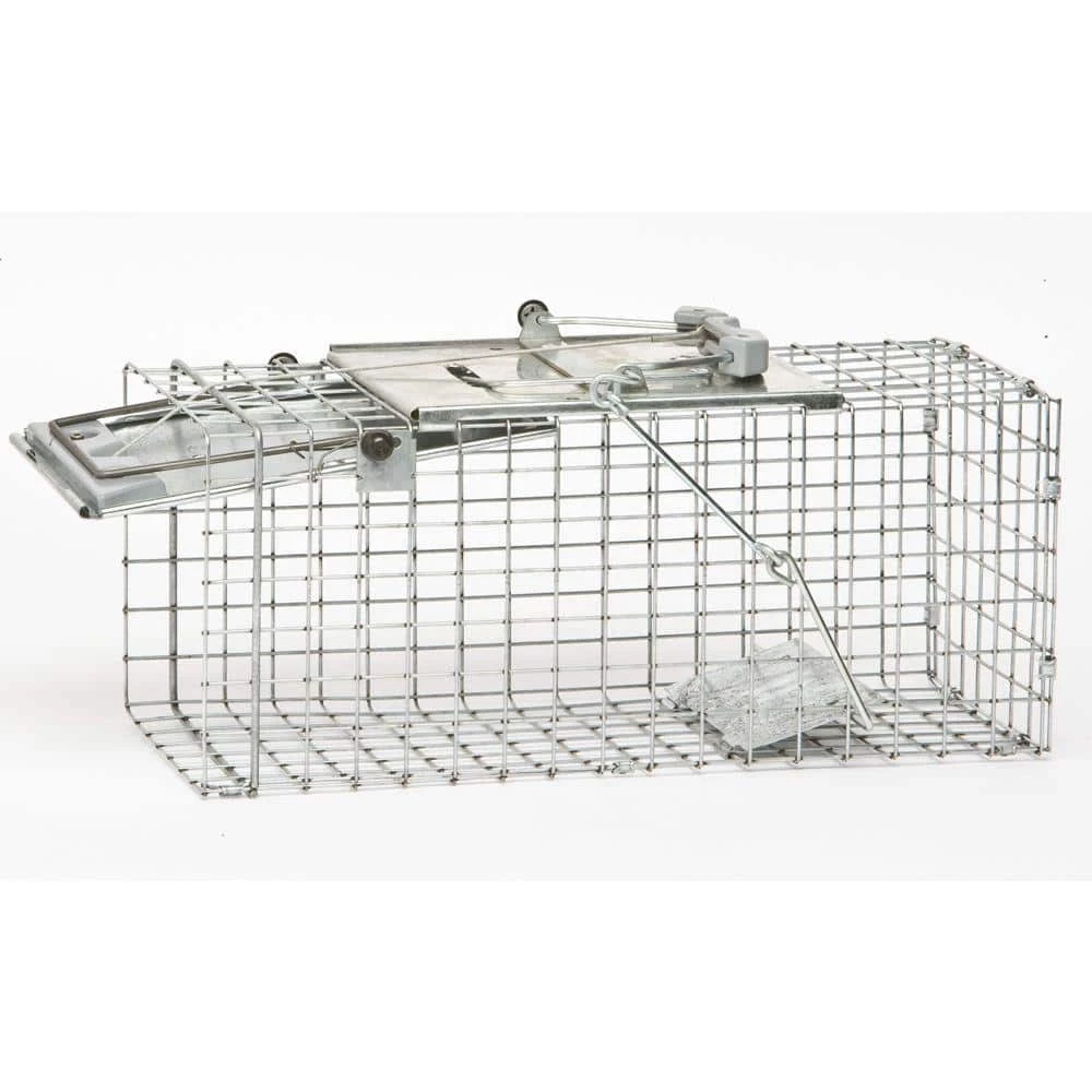 Small 1-Door Easy Set Live Animal Cage Trap for Squirrel and Rabbit by Havahart 6 Small 1-Door Easy Set Live Animal Cage Trap for Squirrel and Rabbit by Havahart - Image 4