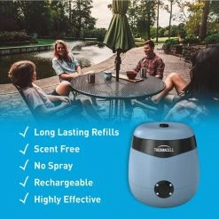 Rechargeable Mosquito Repeller in Haze 20 ft. Coverage and Deet Free by Thermacell 22 Rechargeable Mosquito Repeller in Haze 20 ft. Coverage and Deet Free by Thermacell -Pest Control Sales haze thermacell citronella candles torches 100544451 d4 1000