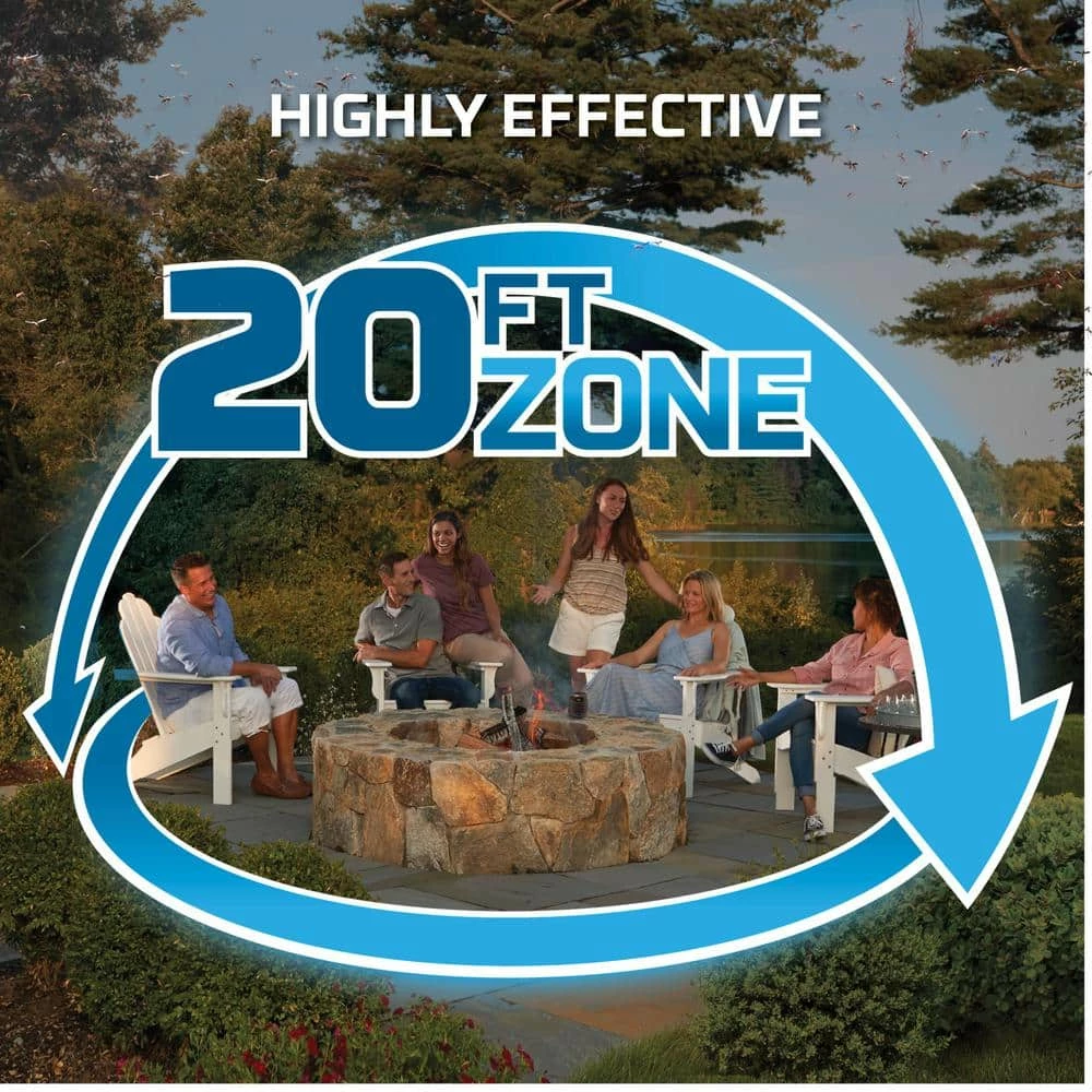 Rechargeable Mosquito Repeller in Haze 20 ft. Coverage and Deet Free by Thermacell 10 Rechargeable Mosquito Repeller in Haze 20 ft. Coverage and Deet Free by Thermacell - Image 8