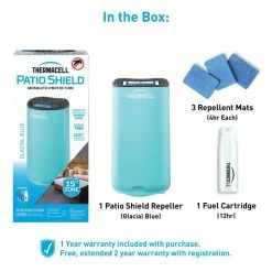 Patio Shield Mosquito Repeller in Haze 15 Ft. Coverage and Deet Free by Thermacell 20 Patio Shield Mosquito Repeller in Haze 15 Ft. Coverage and Deet Free by Thermacell -Pest Control Sales haze thermacell citronella candles torches 100544454 fa 1000