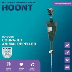 Cobra Yard and Garden Motion Activated Water Blaster - Animal Rodent Repeller by HOONT 10 Cobra Yard and Garden Motion Activated Water Blaster - Animal Rodent Repeller by HOONT -Pest Control Sales hoont animal repellents cy h935 1f 1000