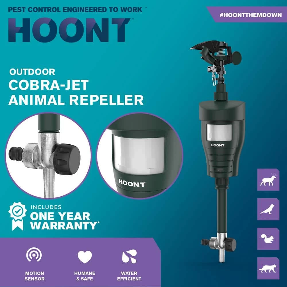 Cobra Yard and Garden Motion Activated Water Blaster - Animal Rodent Repeller by HOONT 5 Cobra Yard and Garden Motion Activated Water Blaster - Animal Rodent Repeller by HOONT - Image 3