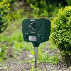 Advanced Motion Activated Solar Powered Ultrasonic Deer and Animal Repeller by HOONT -Pest Control Sales hoont animal repellents cy h949 31 1000