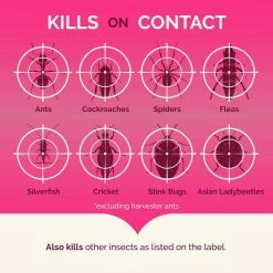 17.5 oz. Ant, Roach, and Spider Insect Killer Aerosol Spray Fresh Floral Scent (2-Pack) by Hot Shot -Pest Control Sales hot shot bug killer spray hg 26781 2 c3 1000