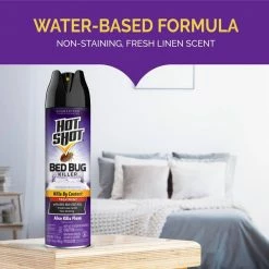 17.5 oz. Pyrethroid-Resistant Bed Bug Killer Aerosol by Hot Shot -Pest Control Sales hot shot bug killer spray hg 96728 4f 1000