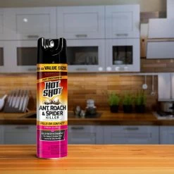 20 oz. Ant, Roach, and Spider Insect Killer Aerosol Spray Fresh Floral Scent by Hot Shot -Pest Control Sales hot shot bug killer spray hg 96746 4f 1000
