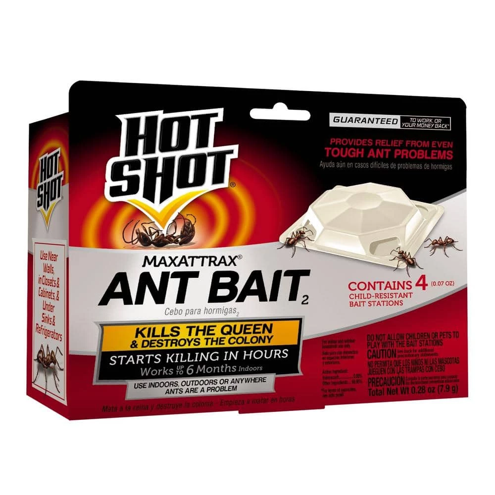 MaxAttrax Ant Bait (4-Count) by Hot Shot 3 MaxAttrax Ant Bait (4-Count) by Hot Shot