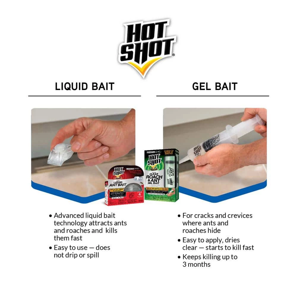 Ultra Clear Roach and Ant Gel Bait by Hot Shot 7 Ultra Clear Roach and Ant Gel Bait by Hot Shot - Image 5