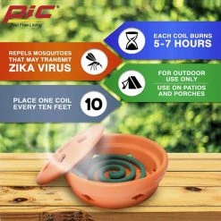 Mosquito Coil Burner with Mosquito Coils by Unbranded -Pest Control Sales insect traps combo 44 1000