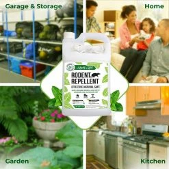 Gallon (128 oz.) Rodent Natural Peppermint Oil Spray - Non Toxic by Mighty Mint 12 Gallon (128 oz.) Rodent Natural Peppermint Oil Spray - Non Toxic by Mighty Mint -Pest Control Sales mighty mint animal repellents rg 128 44 1000