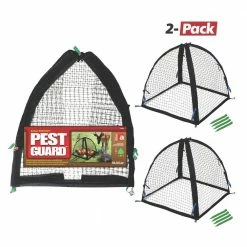 Pest Guard Pop-Open Netting with Stakes (2-Pack) by NuVue Products -Pest Control Sales nuvue products animal barriers 32100 fa 1000