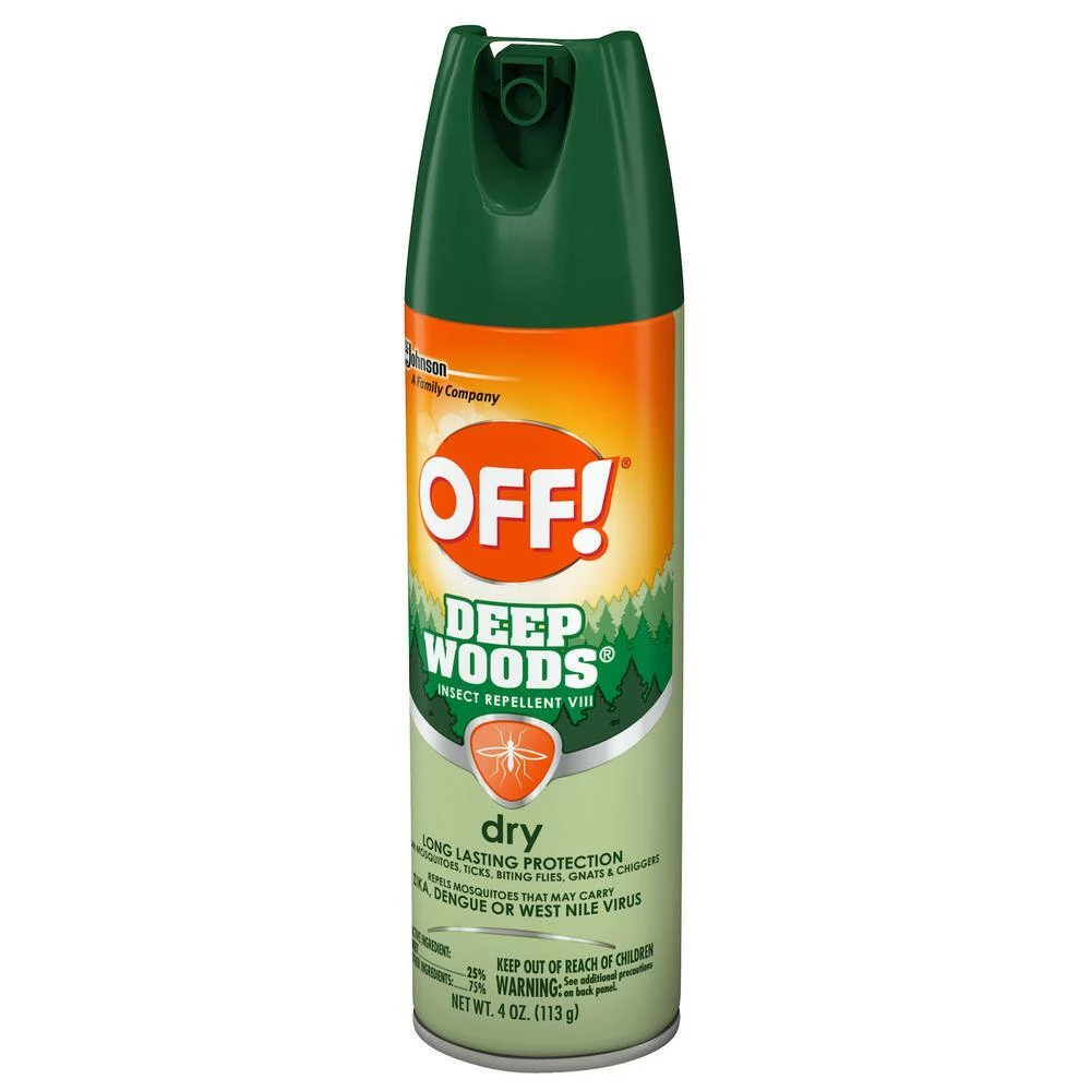 4 oz. Deep Woods Dry Insect Repellent by OFF! 11 4 oz. Deep Woods Dry Insect Repellent by OFF! - Image 9