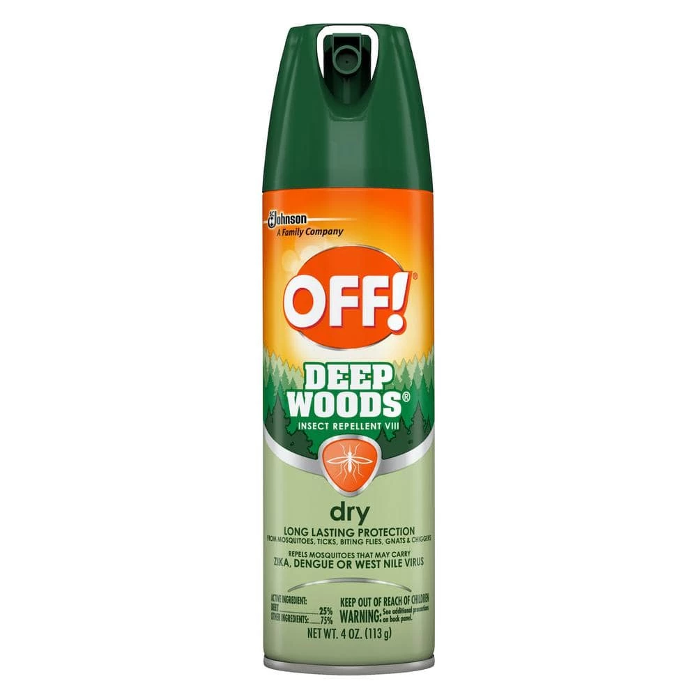 4 oz. Deep Woods Dry Insect Repellent by OFF! 3 4 oz. Deep Woods Dry Insect Repellent by OFF!