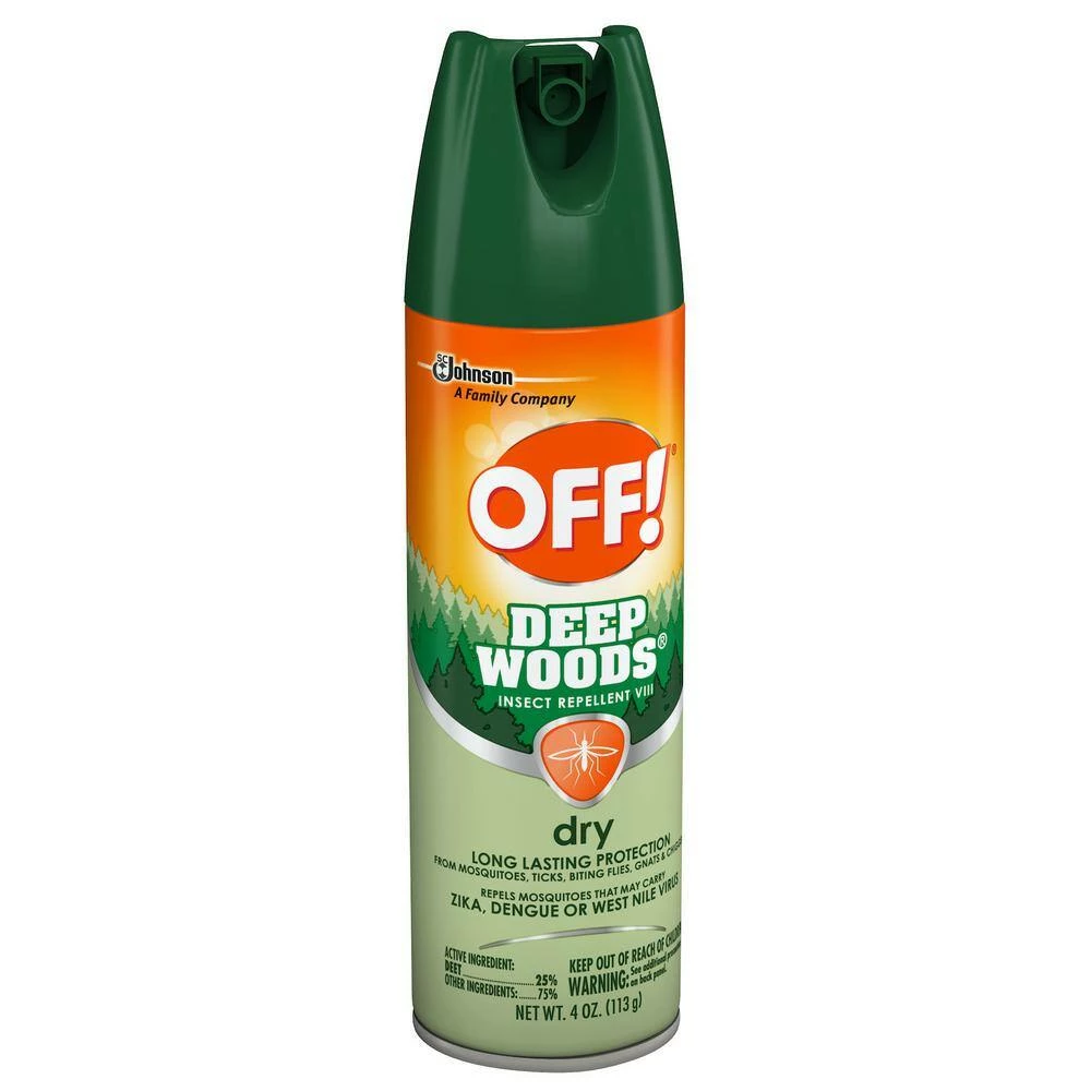 4 oz. Deep Woods Dry Insect Repellent by OFF! 12 4 oz. Deep Woods Dry Insect Repellent by OFF! - Image 10
