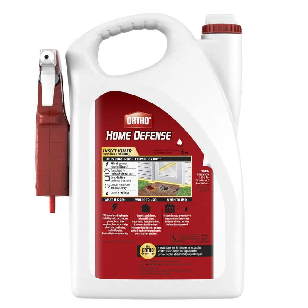 Home Defense 1 gal. Insect Killer for Indoor & Perimeter2 Ready-To-Use Trigger Sprayer by Ortho 14 Home Defense 1 gal. Insect Killer for Indoor & Perimeter2 Ready-To-Use Trigger Sprayer by Ortho - Image 12