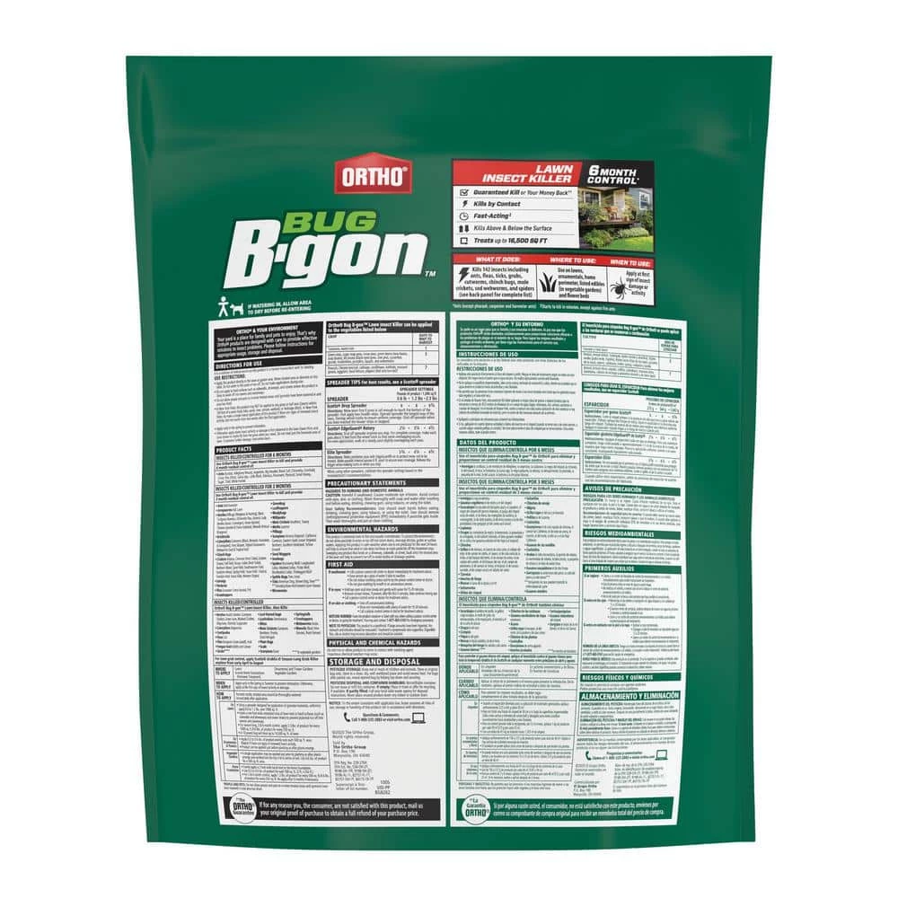 Bug B-gon Lawn Insect Killer 10 lbs. for Above and Below the Ground by Ortho 16 Bug B-gon Lawn Insect Killer 10 lbs. for Above and Below the Ground by Ortho - Image 14