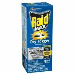 1.27 oz. Fresh Scent Dry Fogger (3-Pack) by Raid Max -Pest Control Sales raid max bug foggers 306733 76 1000