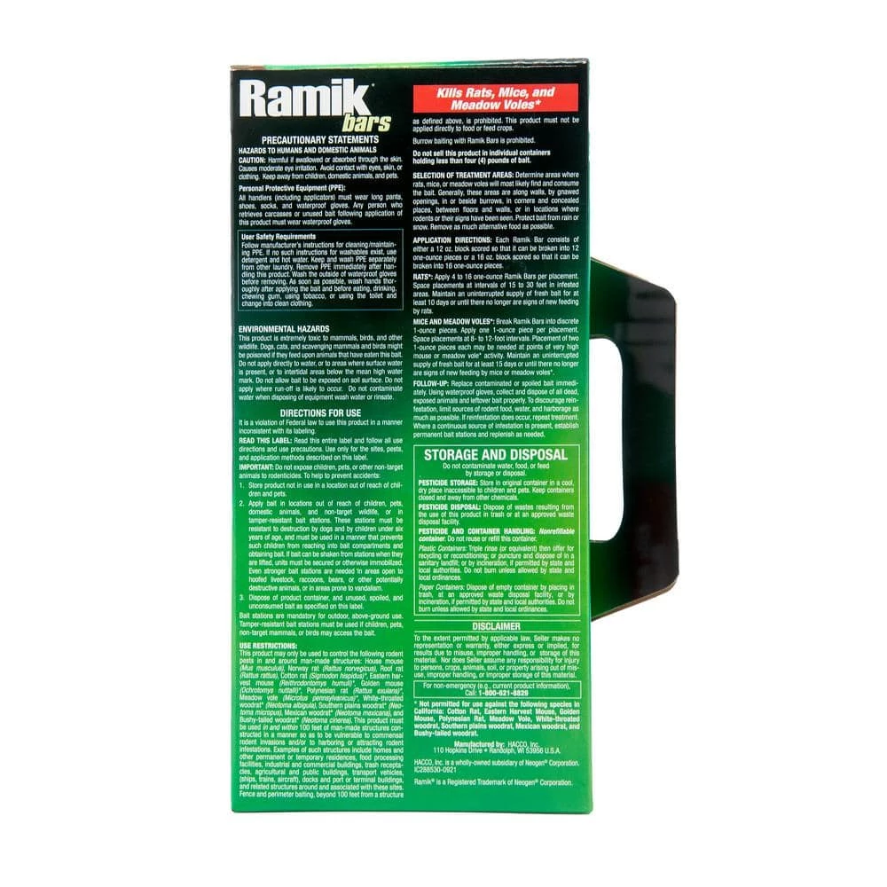 Ramik Bars 4x 16 oz. Bars, 4 lbs. Box 6 Ramik Bars 4x 16 oz. Bars, 4 lbs. Box - Image 4