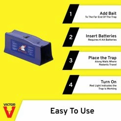 Classic Electronic Rat Trap by Rat Zapper 16 Classic Electronic Rat Trap by Rat Zapper -Pest Control Sales rat zapper animal traps rzc001 4 1f 1000