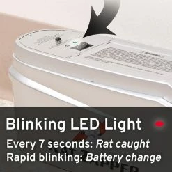 Indoor Battery-Powered Ultra Rat and Mouse Trap by Rat Zapper -Pest Control Sales rat zapper animal traps rzu001 4 fa 1000