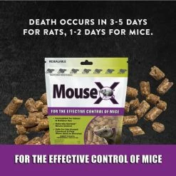 Mouse-X 1 lbs. Rodent Control by RatX -Pest Control Sales ratx bait stations 100525060 40 1000