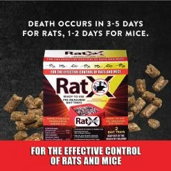 Ready-To-Use Pre-Measured Rat Bait Trays (4-Count) by RatX 19 Ready-To-Use Pre-Measured Rat Bait Trays (4-Count) by RatX -Pest Control Sales ratx bait stations 100532634 40 1000