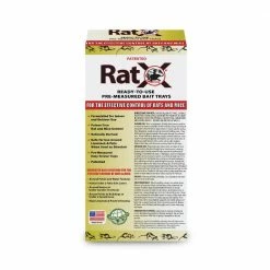 Ready-To-Use Pre-Measured Rat Bait Trays (4-Count) by RatX 22 Ready-To-Use Pre-Measured Rat Bait Trays (4-Count) by RatX -Pest Control Sales ratx bait stations 100532634 66 1000