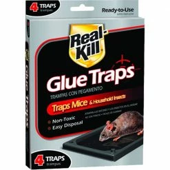 Mouse Glue Traps (4-Count) by Real-Kill