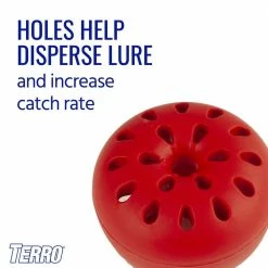 Indoor Fruit Fly Trap (2-Count) by TERRO -Pest Control Sales red terro insect traps t2502 77 1000
