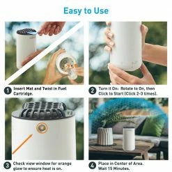 Patio Shield Mosquito Repeller in Riverbed 15 Ft. Coverage and Deet Free by Thermacell 16 Patio Shield Mosquito Repeller in Riverbed 15 Ft. Coverage and Deet Free by Thermacell -Pest Control Sales riverbed thermacell citronella candles torches 100544455 44 1000