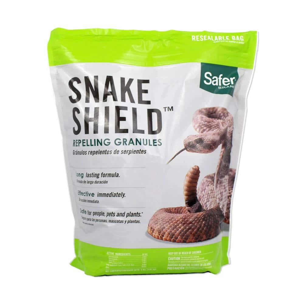 4 lb. Snake Shield Snake Repellent Granules by Safer Brand 3 4 lb. Snake Shield Snake Repellent Granules by Safer Brand