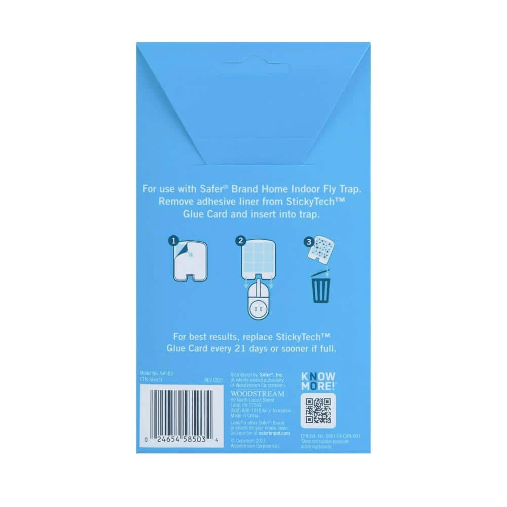 Safer Home Indoor Fly Trap Refill Glue Cards by Safer Brand 11 Safer Home Indoor Fly Trap Refill Glue Cards by Safer Brand - Image 9