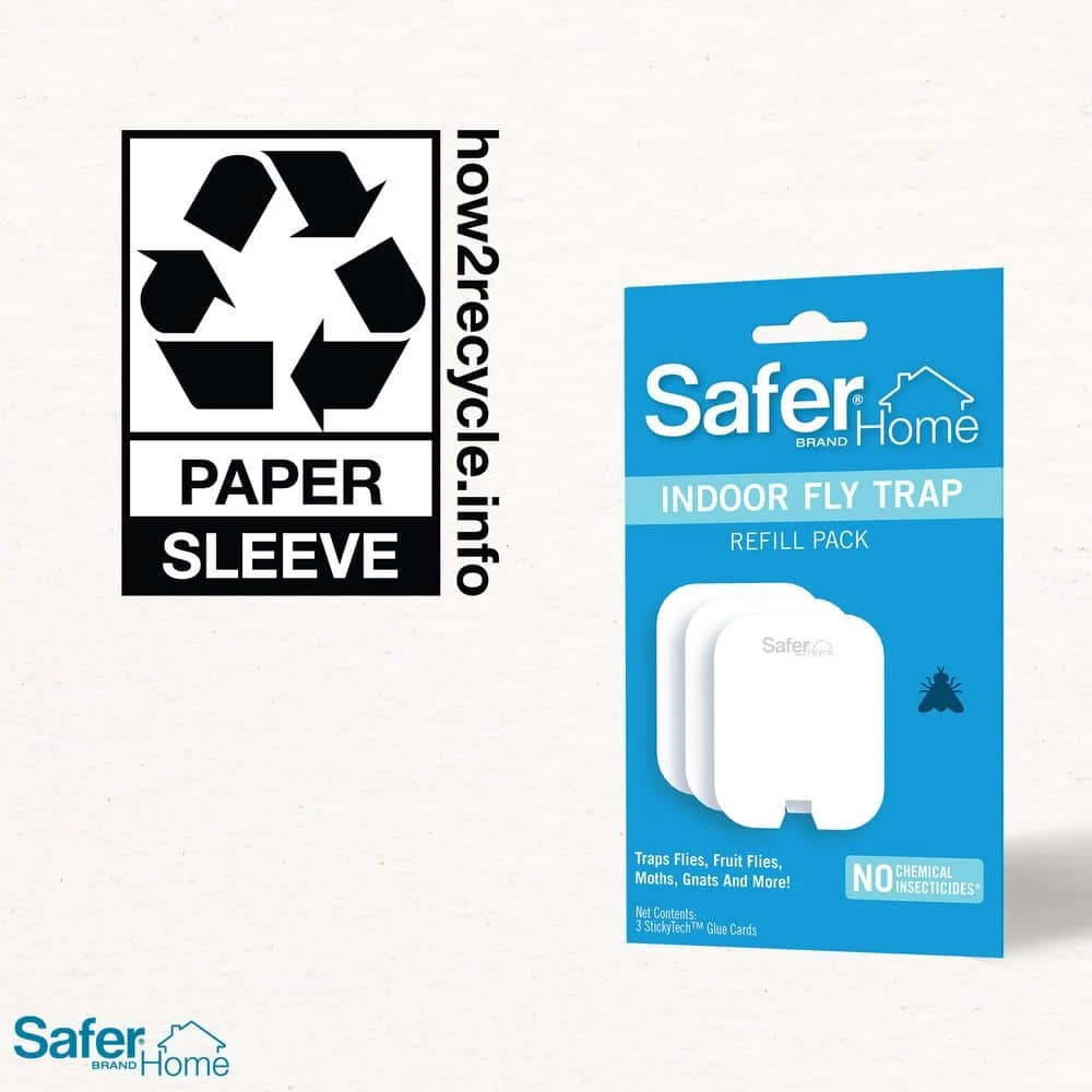 Safer Home Indoor Fly Trap Refill Glue Cards by Safer Brand 12 Safer Home Indoor Fly Trap Refill Glue Cards by Safer Brand - Image 10
