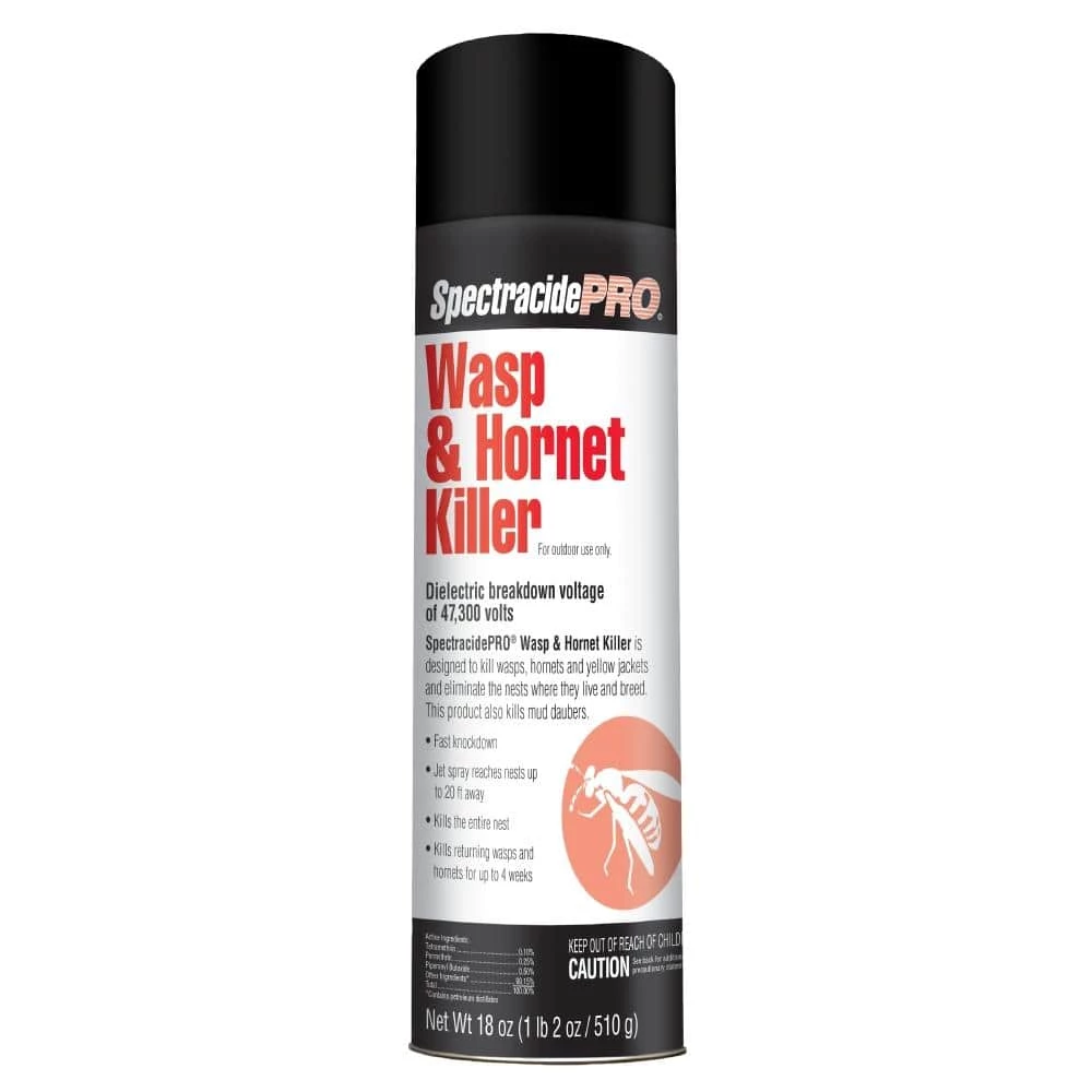 PRO 18 oz. Wasp and Hornet Killer Aerosol by Spectracide 3 PRO 18 oz. Wasp and Hornet Killer Aerosol by Spectracide