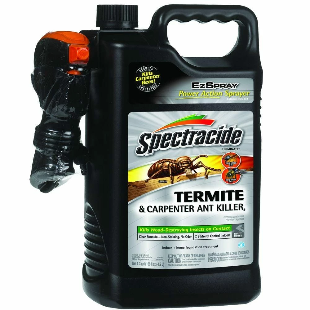 1.3 gal. Termite and Carpenter Ant Killer Ready-to-Use EzSpray by Spectracide 3 1.3 gal. Termite and Carpenter Ant Killer Ready-to-Use EzSpray by Spectracide