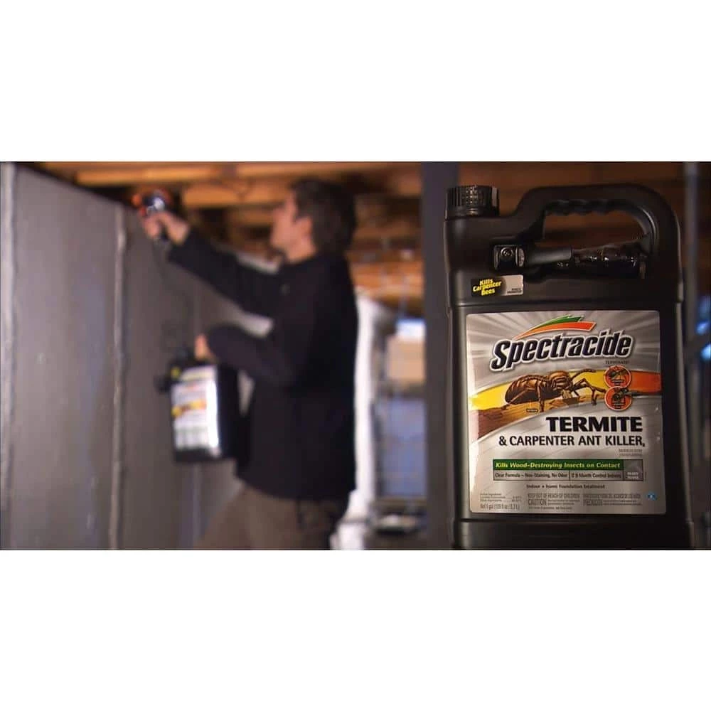 1.3 gal. Termite and Carpenter Ant Killer Ready-to-Use EzSpray by Spectracide 4 1.3 gal. Termite and Carpenter Ant Killer Ready-to-Use EzSpray by Spectracide - Image 2